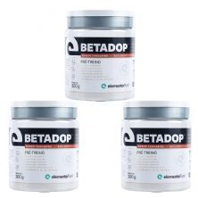 Kit 3X Betadop Pr�-Treino- 300g Tangerina - ElementoPuro