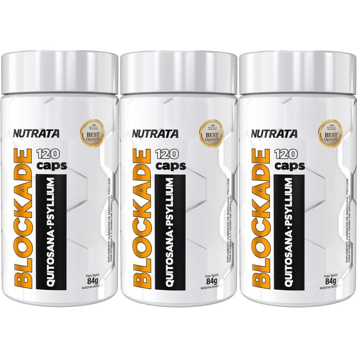 Kit 3X Blockade - 120 C�psulas - Nutrata