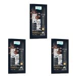 Kit 3X Body Coffee Protein - 1 Sach� 15g Vanilla - Equaliv