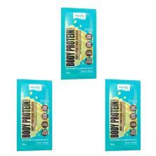 Kit 3X Body Protein - 1 Sach� 20g Vanilla - Equaliv