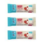 Kit 3X Body Protein Barra - 1 Unidade 40g Morango - Equaliv