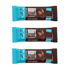 Kit 3X Body Protein Barra - 40g Chocolate - Equaliv