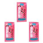 Kit 3X Body Protein Fresh - 1 Sach� 18g Frutas Brasileiras - Equaliv