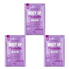 Kit 3X Whey Up Protein - 1 Sach� 20g Chocobelga - Sanavita