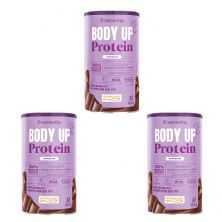 Kit 3X Body up Protein - 450g Chocolate - Sanavita