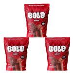 Kit 3X Bold Whey - 450g Refil Chocolate ao Leite - Bold