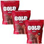 Kit 3X Bold Whey - 900g Refil Chocolate ao Leite - Bold
