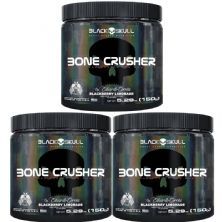 Kit 3X Bone Crusher - 150g Blackberry Lemonade - Black Skull