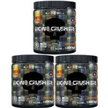 Kit 3X Bone Crusher Nova F�rmula - 300g Hot Orange - Black Skull