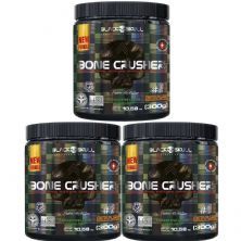 Kit 3X Bone Crusher Nova F�rmula - 300g Lim�o - Black Skull
