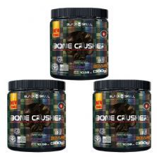 Kit 3X Bone Crusher Nova F�rmula - 300g Uva - Black Skull