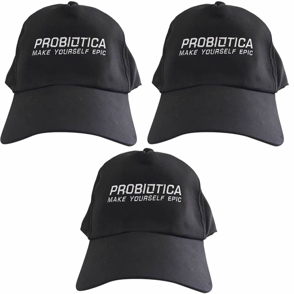 Kit 3X Bon� Preto Probi�tica
