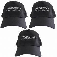 Kit 3X Bon� Preto Probi�tica