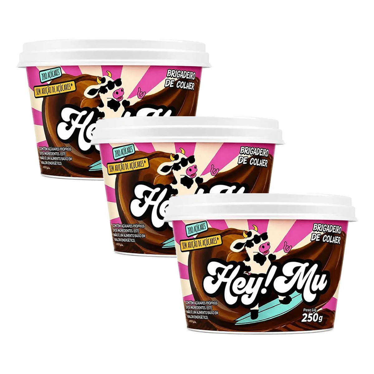 Kit 3X Brigadeiro de Colher - 250g - Hey! Mu
