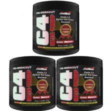 Kit 3X C4 Beta Pump Extreme Pre-Workout - 225g Melancia - New Millen