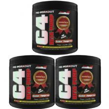 Kit 3X C4 Beta Pump Extreme Pre-Workout - 225g Tangerina - New Millen