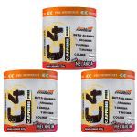 Kit 3X C4 Caffeine Free com Colina - 220g Melancia - New Millen