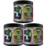 Kit 3X C4 Caffeine Free Pre-Workout - 220g Melancia - New Millen