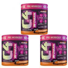 Kit 3X C4 Woman - 200g Tangerina - New Millen