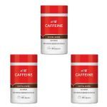 Kit 3X Caffeine - 60 C�psulas - Katigu�