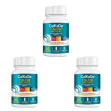 Kit 3X Calkade - 600mg 60 comprimidos - Catarinense Pharma
