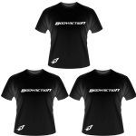 Kit 3X Camiseta bodyaction Preta (M)