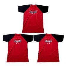 Kit 3X Camiseta Champion - Tamanho G Vermelha/Preto - IntegralM�dica