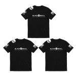 Kit 3X Camiseta Dry Fit - Tamanho M Preto - Black Skull