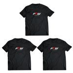 Kit 3X Camiseta For The Win - Tamanho G Preto - FTW