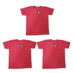 Kit 3X Camiseta Mans�o Maromba - Tamanho M Vermelha - FTW