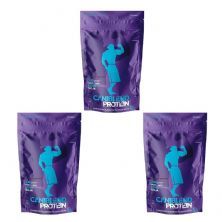 Kit 3X Caniblend Protein - 1800g Refil Chocolate com Avel�- Canibal