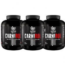Kit 3X Carnibol - 1800g Chocolate - IntegralM�dica