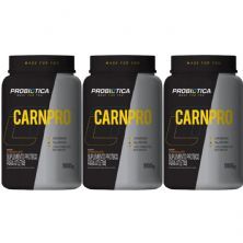 Kit 3X Carnpro - 900g Chocolate - Probi�tica