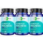 Kit 3X Cloreto de Magn�sio P.A. 1575mg - 60 Comprimidos - QualyNutri