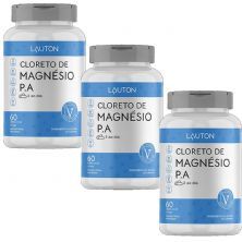 Kit 3X Cloreto de Magn�sio P.A - 60 C�psulas - Lauton Nutrition