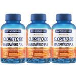 Kit 3X Cloreto de Magn�sio PA - 100 Comprimidos - Catarinense Nutri��o