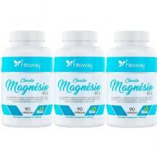 Kit 3X Cloreto de Magn�sio PA - 90 C�psulas - Fitoway