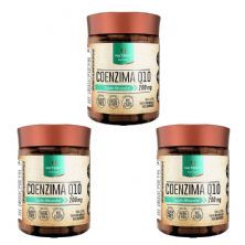 Kit 3X Coenzima Q10 200mg - 60 C�psulas - Nutrify