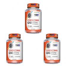 Kit 3X Coenzima Q10 200mg - 60 C�psulas - ProFit
