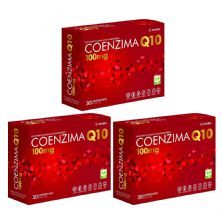 Kit 3X Coenzima Q10 - 30 Comprimidos - IDN Labs
