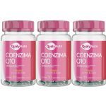 Kit 3X Coenzima Q10 Com Vitaminas - 30 C�psulas - QualyNutri