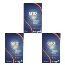 Kit 3X Coenzima Q10 Ubiquinona 100mg - 30 C�psulas - Katigu�
