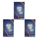 Kit 3X Coenzima Q10 Ubiquinona 100mg - 30 C�psulas - Katigu�
