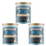 Kit 3X CoffeeDop SuperCaf� - 220g Beijinho - ElementoPuro
