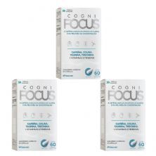 Kit 3X Cogni Focus - 60 C�psulas - Herbamed