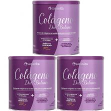 Kit 3X Col�geno Duo Balance - 285g Neutro - Sanavita