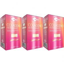 Kit 3X Col�geno Hidrolisado Verisol  - 60 C�psulas - QualyNutri