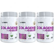 Kit 3X Col�geno Only Women - 300g Natural - Nutrata