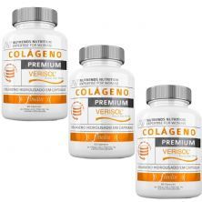 Kit 3X Col�geno Verisol Premium - 60 C�psulas - Nutrends