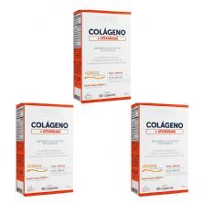 Kit 3X Col�geno Verisol + Vitaminas - 60 C�psulas - Katigu�